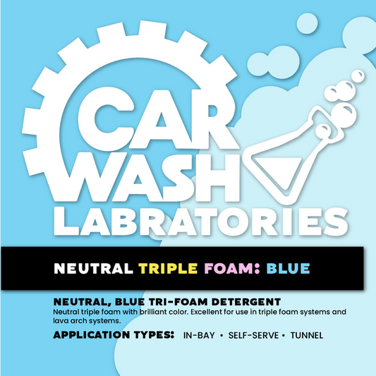 BLUE Neutral pH Triple Foam