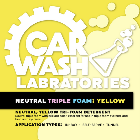 YELLOW Neutral pH Triple Foam